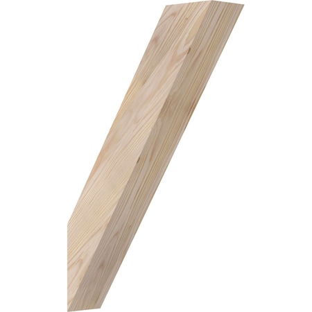 Ekena Millwork 3 1/2"W x 14"D x 22"H Traditional Smooth Knee Brace, Douglas Fir BRC04X14X22TRA00SDF